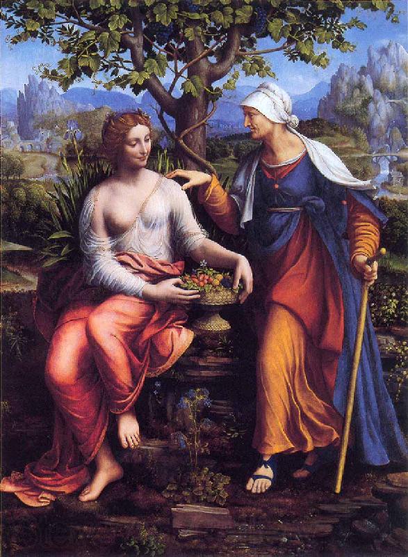 Zygmunt Waliszewski Vertumnus and Pomona